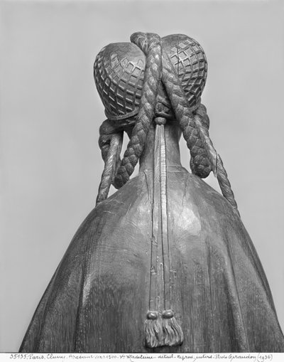 St. Mary Magdalene, seen from behind, c.1500 (detail) by Belgian School