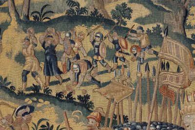Story of Cyrus II The Great, c.1590 by Belgian School