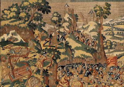 Story of Cyrus II The Great, c.1590 by Belgian School