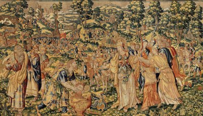Story of Cyrus II The Great, c.1590 by Belgian School