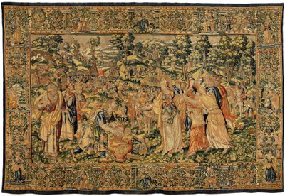 Story of Cyrus II The Great, c.1590 by Belgian School