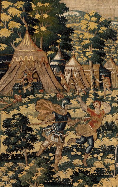 Story of Cyrus II The Great, c.1590 by Belgian School
