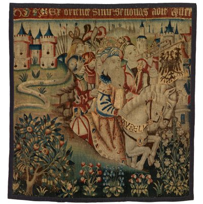 Tapestry, Return of Marius Aurelius, Probably from Flanders or Tournai by Belgian School