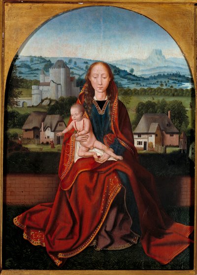 Virgin and Child by Belgian School
