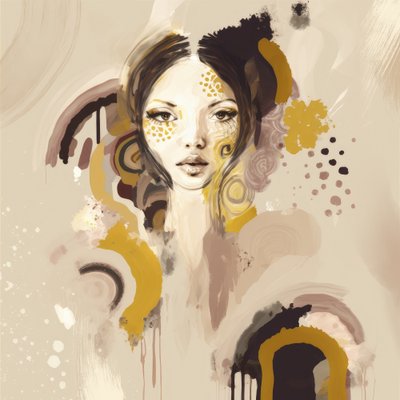Abstract Fashion Portrait by Bella Eve