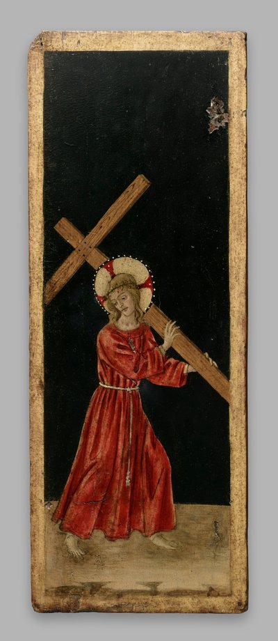Christ Carrying the Cross; Christ the Redeemer; The Crucifixion by Benedetto Bonfigli