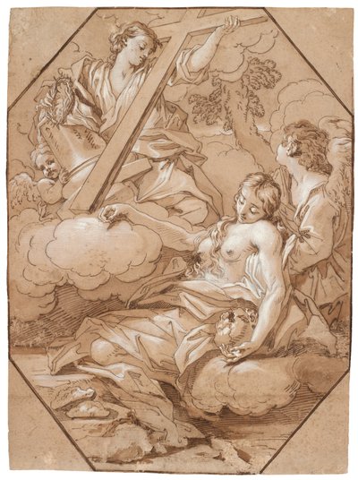 The Ecstasy of Saint Mary Magdalene, c.1715-19 by Benedetto Luti