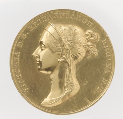 Queen Victoria Coronation Medal by Benedetto Pistrucci