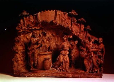 Christ and the Woman of Samaria by Benedetto da Maiano