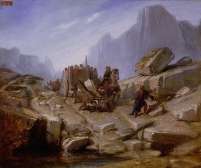 The Taking of Thelesia by Hannibal and his Army by Benedict Masson