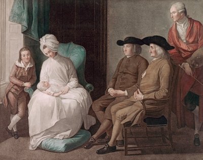 Mr West and Family by Benjamin (after) West
