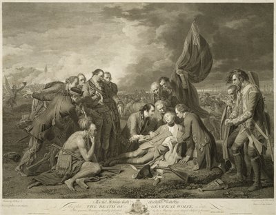 The Death of General Wolfe by Benjamin (after) West