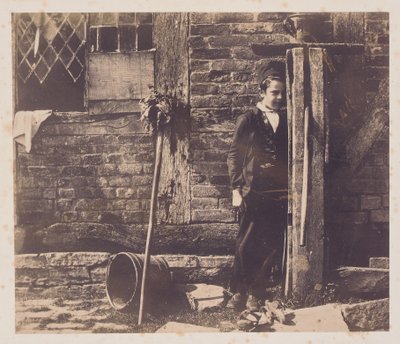 Walter Chamberlain Hiding Behind Bredicot Pump by Benjamin Brecknell Turner