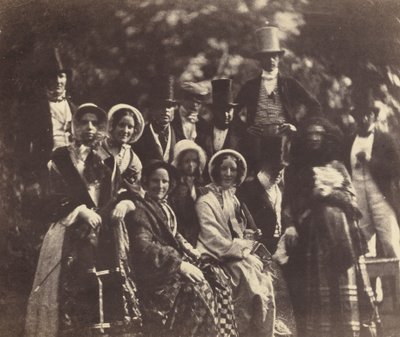 Wedding Group by Benjamin Brecknell Turner