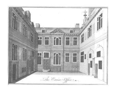 The Excise Office, c1756 by Benjamin Cole