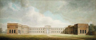 Perspective view of the Kitchen Court by Benjamin Dean Wyatt