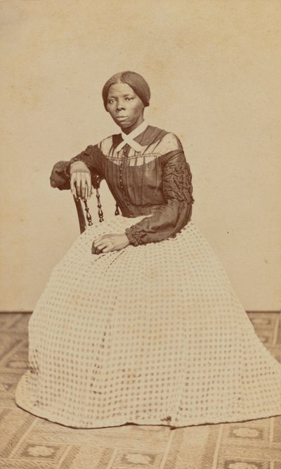Carte-de-visite portrait of Harriet Tubman, 1868-1869 by Benjamin F. Powelson