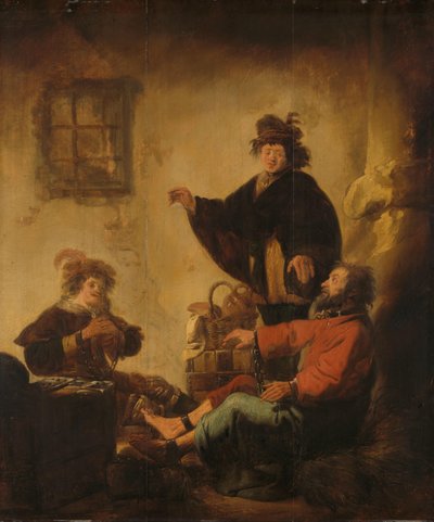 Joseph Interpreting the Dreams of the Baker and the Butler (Genesis 40:1-19) by Benjamin Gerritsz Cuyp