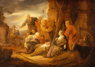 The Adoration of the Shepherds by Benjamin Gerritsz. Cuyp