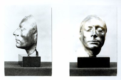 Life-Mask of John Keats (1795-1821) by Benjamin Haydon