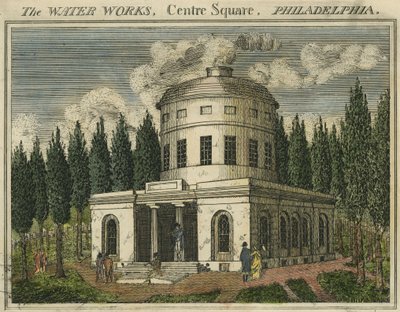 The Water Works, Centre Square, Philadelphia by Benjamin Henry Latrobe