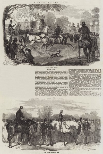 Epsom Races by Benjamin Herring