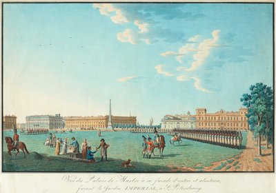 The Marble Palace in Saint Petersburg by Benjamin Paterssen