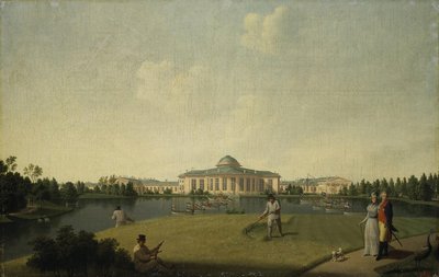 View of the Tauride Palace from the Garden by Benjamin Paterssen
