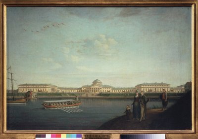 The Tauride Palace Seen from the Neva by Benjamin Patersson