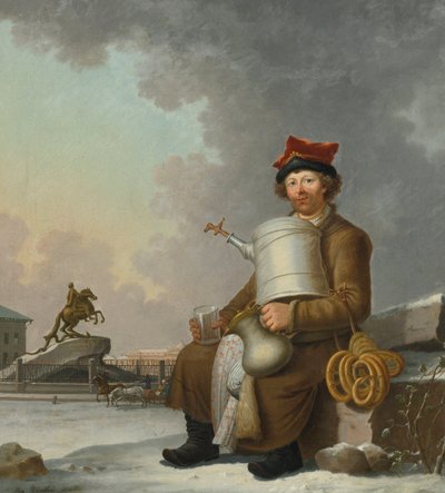 Sbiten Seller in St. Petersburg by Benjamin Patersson