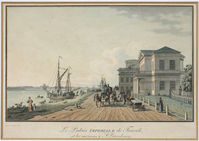 View of the Tauride Palace by Benjamin Patersson