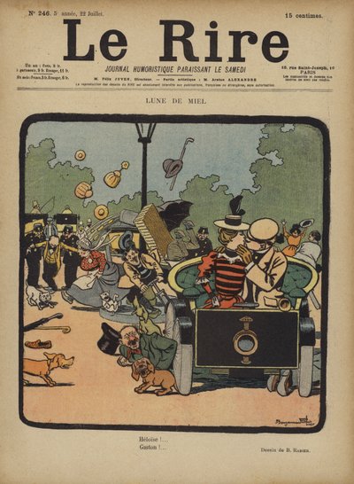 Illustration for Le Rire by Benjamin Rabier