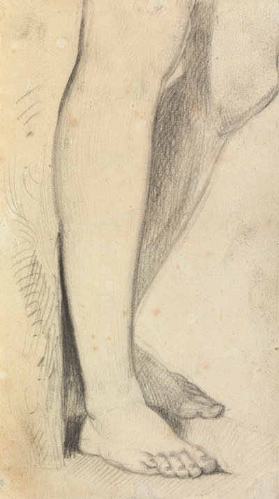 Figure Study of Legs by Benjamin Robert Haydon