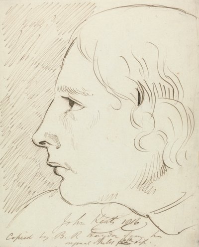 John Keats by Benjamin Robert Haydon