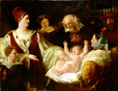 Mary Queen of Scots When an Infant by Benjamin Robert Haydon
