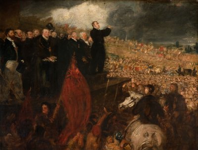 Meeting of the Birmingham Political Union, 1832-33 by Benjamin Robert Haydon