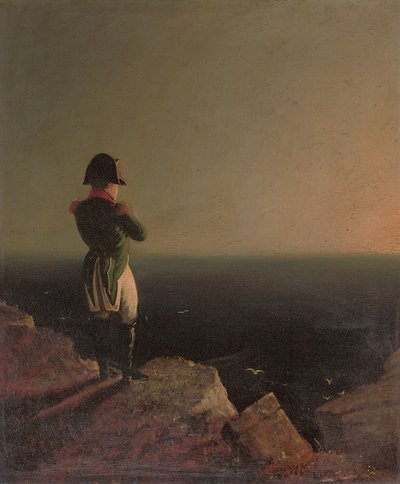 Napoleon Bonaparte Musing at St. Helena by Benjamin Robert Haydon