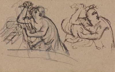 Study of a Figure, Holding a Dagger by Benjamin Robert Haydon