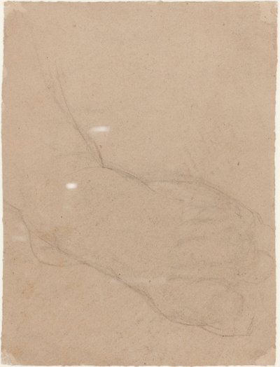 Study of a Foot (verso) by Benjamin Robert Haydon