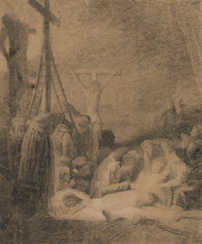 Study of the Crucifixion by Benjamin Robert Haydon