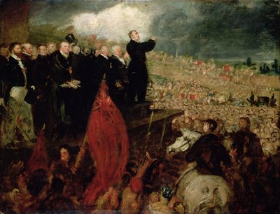 The Meeting of the Unions on Newhall Hill, Birmingham, 16th May 1832 by Benjamin Robert Haydon