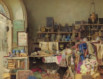 A Bit of Rome, 1884 by Benjamin Walter Spiers