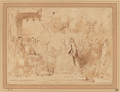 George III Resuming Royal Power in 1789 by Benjamin West