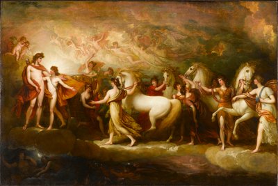 Phaeton Asking Apollo to Drive the Sun Chariot by Benjamin West