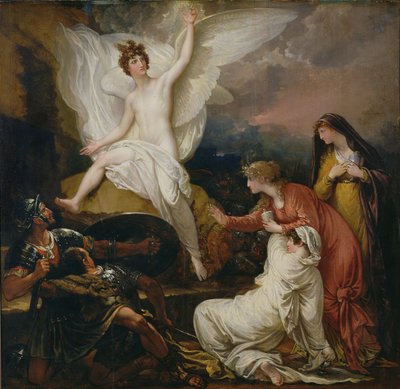 The Angel of the Lord Announcing the Resurrection by Benjamin West