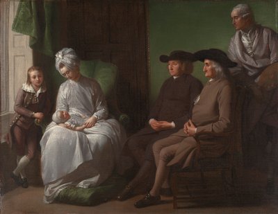 The Artist and His Family by Benjamin West