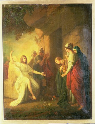 The Women at the Sepulchre - The Angel at the Tomb of Christ by Benjamin West