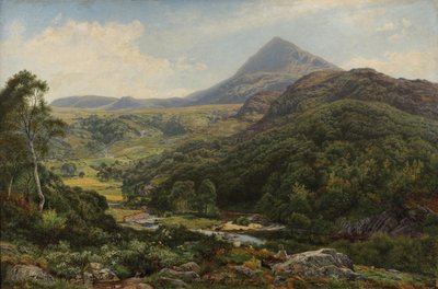 Quiet Valley among the Welsh Hills, 1860 by Benjamin Williams Leader