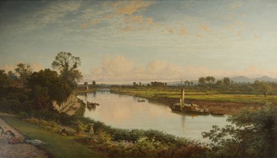 Smooth Severn Stream, 1886 by Benjamin Williams Leader