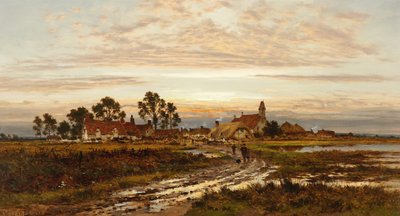 Worcestershire Morning Clearing after Rain, 1897 by Benjamin Williams Leader